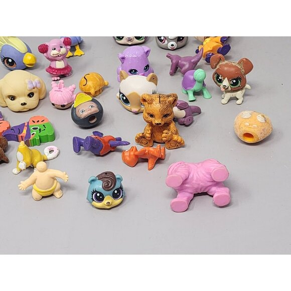 Lot Of Mixed Littlest Pet Shop LPS Figures Accessories Assorted Animals Random - Picture 4 of 6